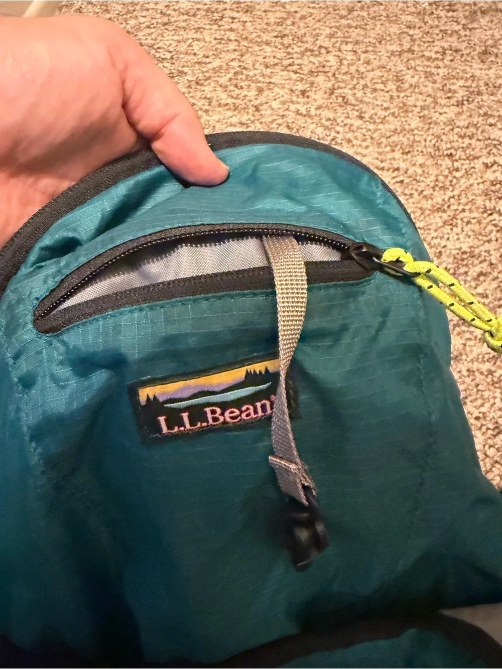 L.L. Bean Teal Stowaway Daypack - 24l